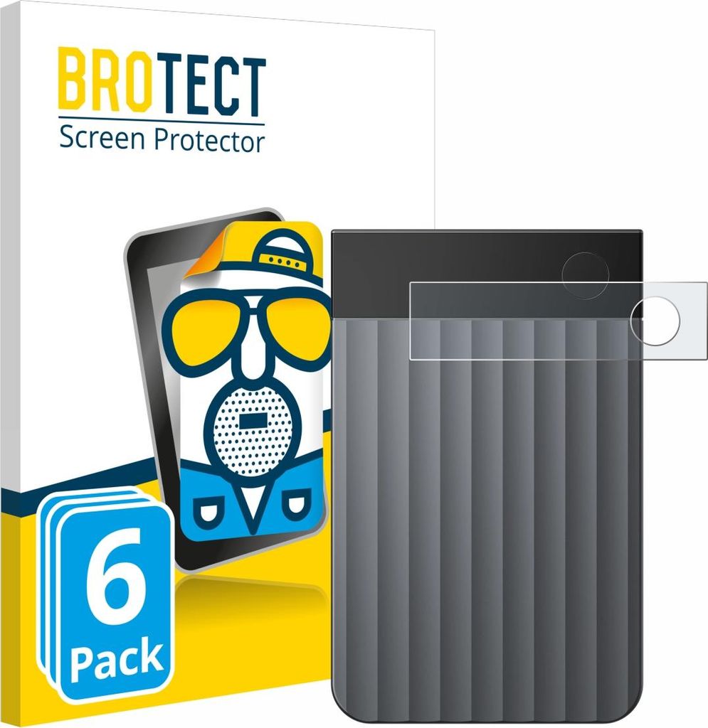 6x BROTECT Schutzfolie für PLAUD Note Pro Displayschutz Displayschutzfolie Folie Matt Entspiegelungsfolie