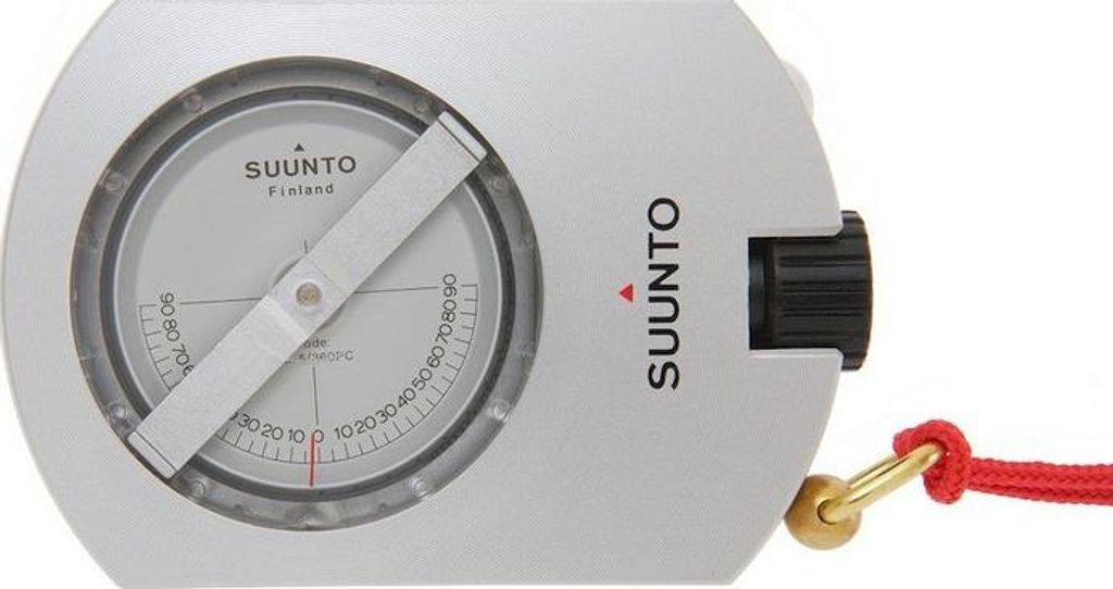 SUUNTO PM-5/1520 PC OPTI Baumhöhenmesser, Aluminiumgehäuse,, linseatisches Ablesesystem, Stativgewinde, Tragekordel