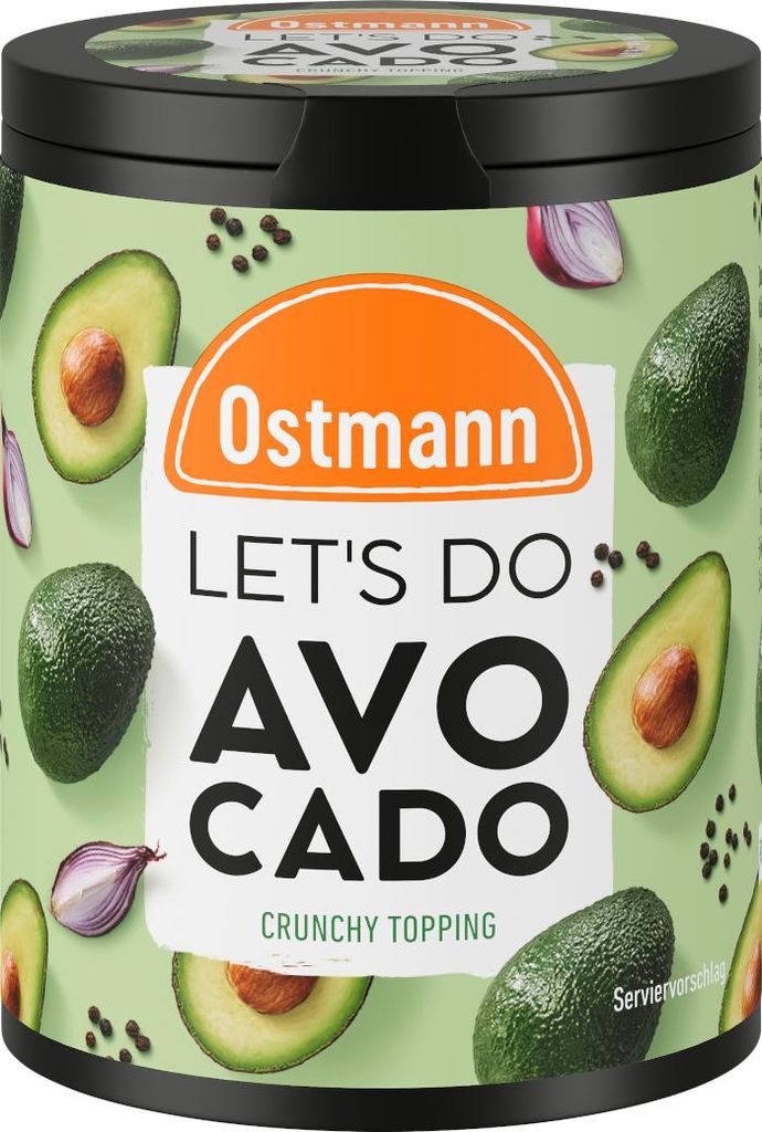 Ostmann Lets Do Avocado Gewürzzubereitung perfekte Knusper-Finish 70g