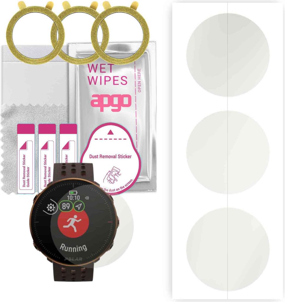 apgo 3 Stück Schutzfolie, Matt, kompatibel mit Polar Produktbild 