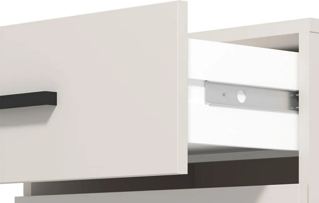Offerta Mobile Ingresso Dmora Trevi 52cm - Bianco Crema con Cassetto - 9