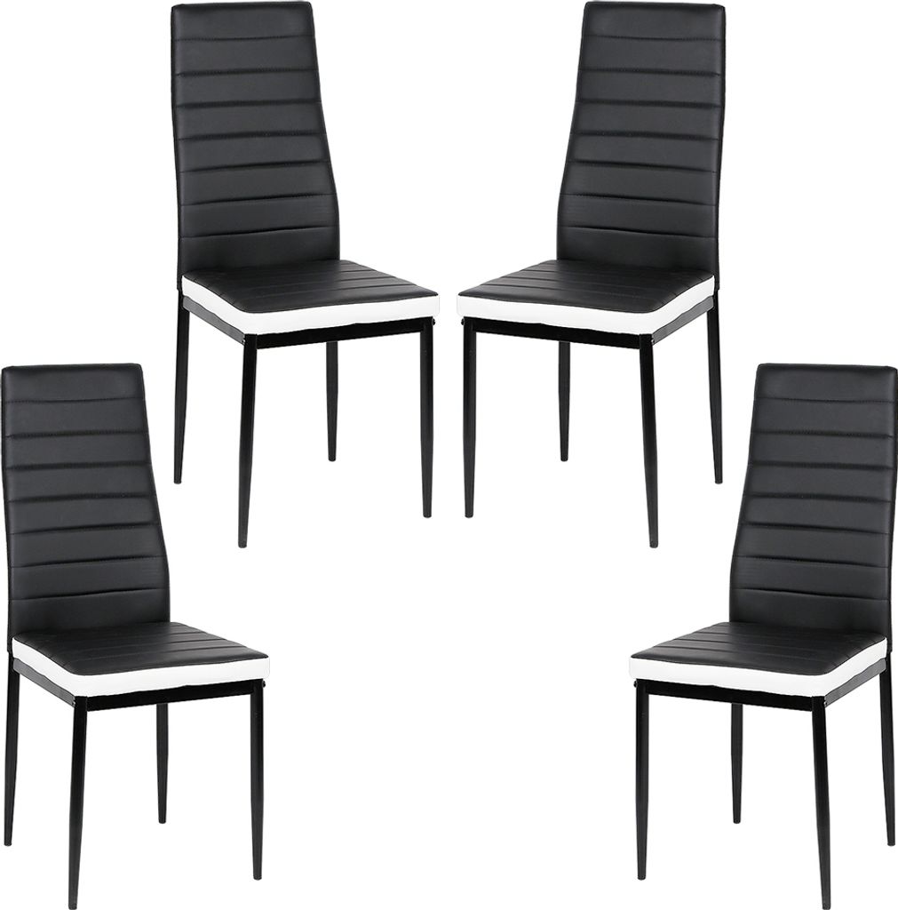 lot de 4 chaises de salle à manger Chaise de cuisine en Image du produit 