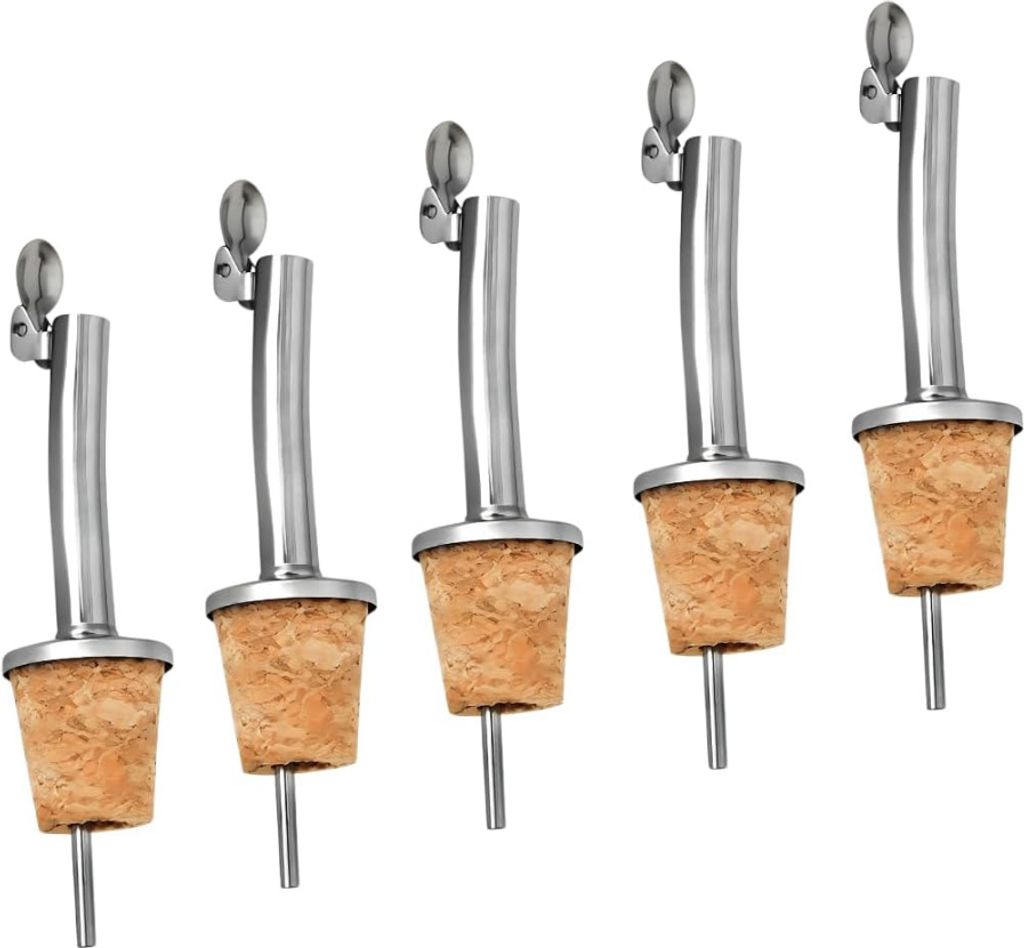 Korken Ausgießer für Flaschen - 5er Set