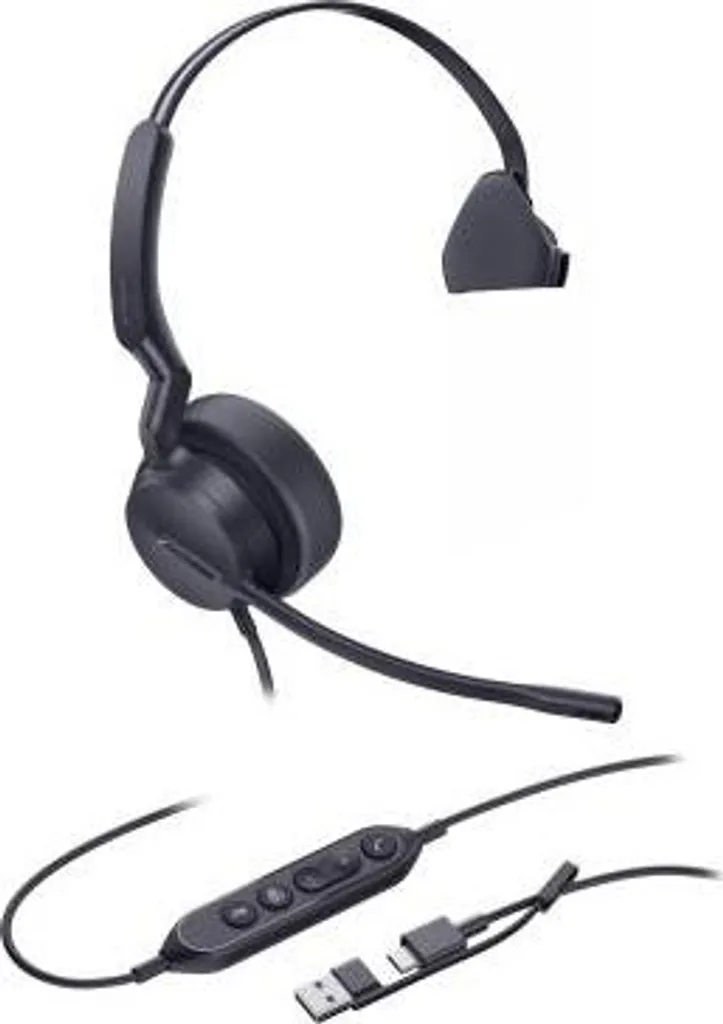 Yealink Headset UH42 Mono Teams USB-C/A 1308216 | Audio Professionale