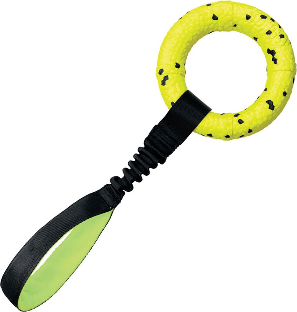 Kong Reflex Tug Spielzeug Gelb Gelb One Size