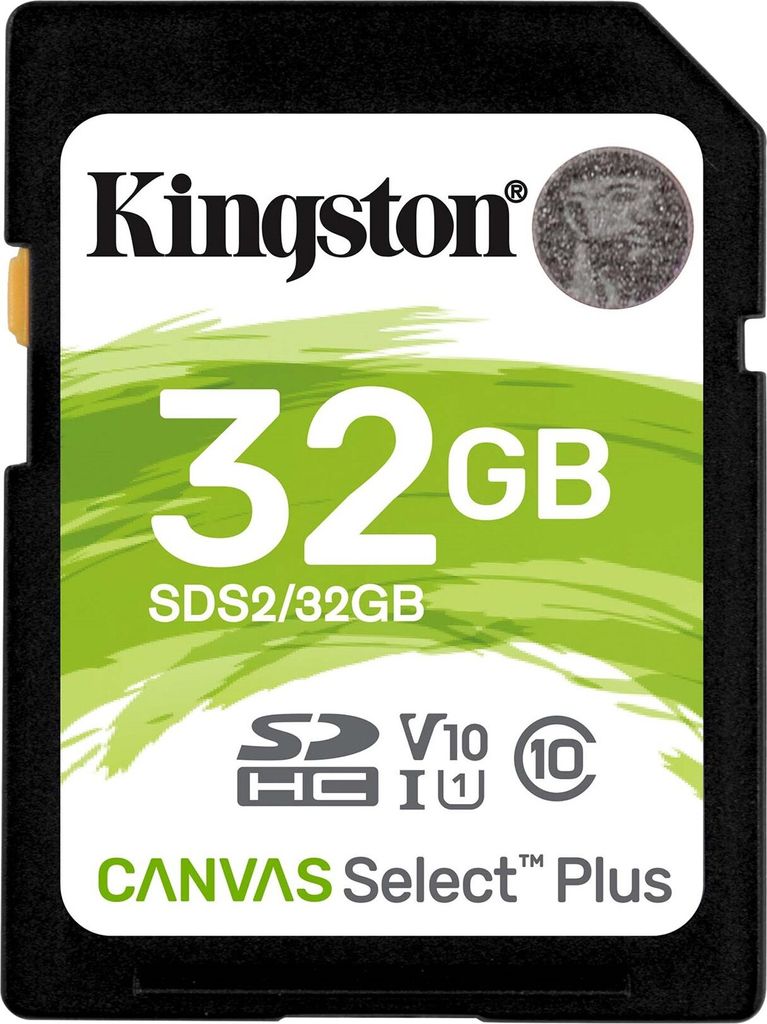 Kingston Technology Canvas Select Plus, 32 GB, SDHC, Klasa Zdjęcie produktu 