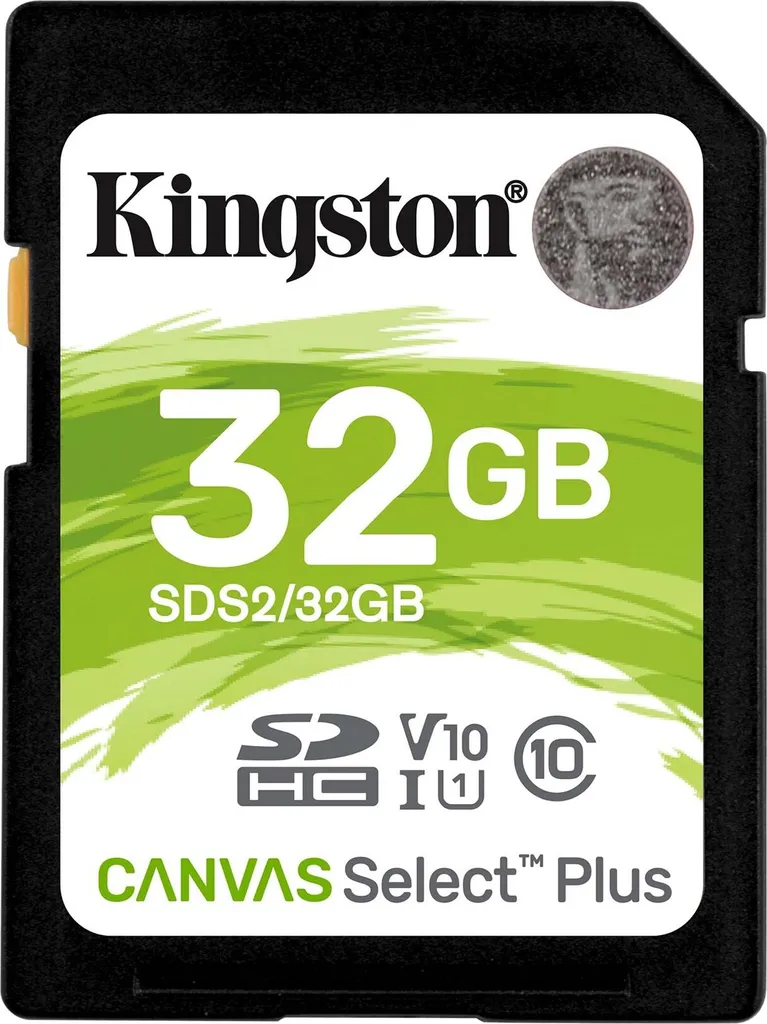 Kingston Canvas Select Plus : Carte Flash Rapide Class 10 UHS-I 100MB/s