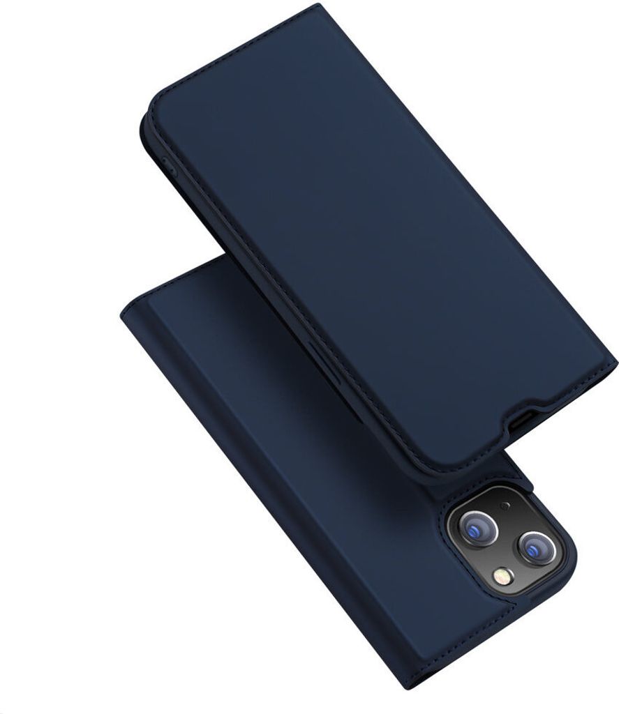 Dux Ducis Skin Pro Klappe Und Geldbörse Etui Für Iphone 15 - Blau