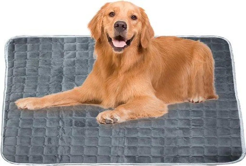 Couverture chauffante pour animaux contre le froid en voyage 110 cm