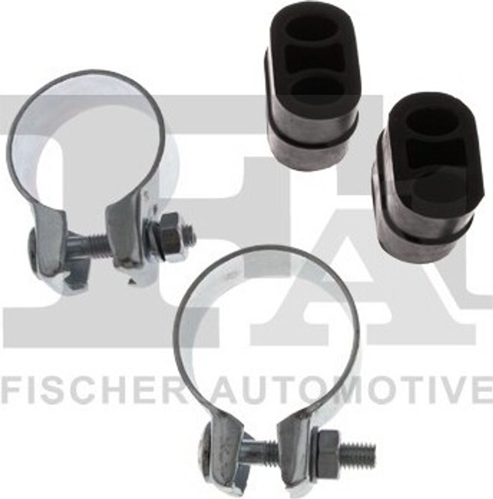 FA1 CF120020 Montagesatz Auspuffanlage Abgasanlage für OPEL Vectra C Caravan (Z02) Vectra C Limousine (Z02) Signum CC (Z03) Vectra C CC (Z02) für...