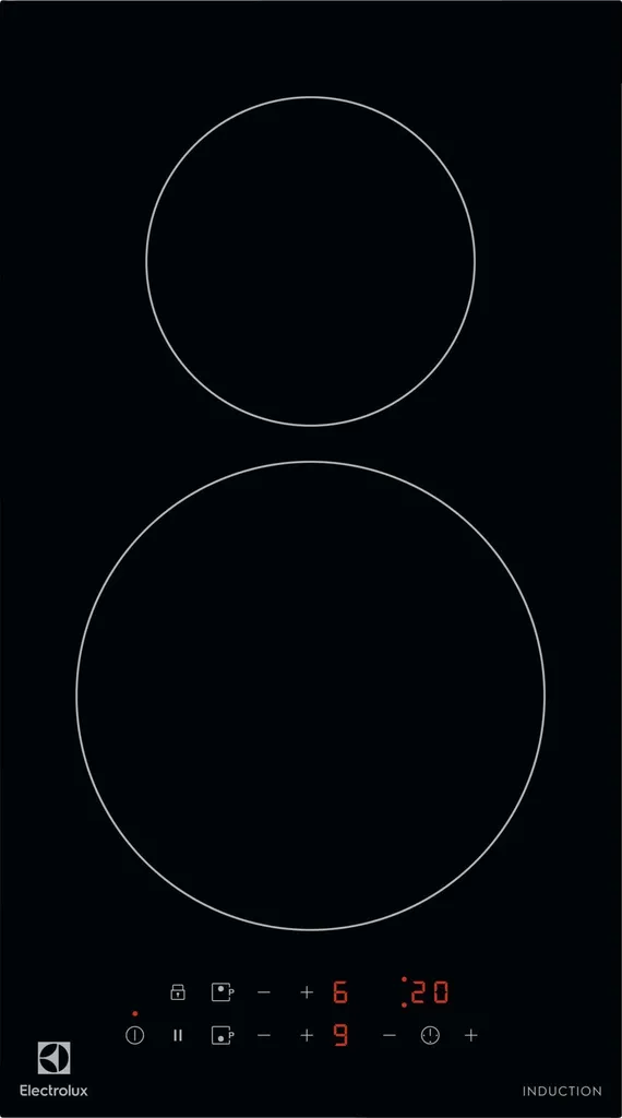 Plaque Induction Electrolux LIT30230C en Verre Trempé Noir 2 Zones