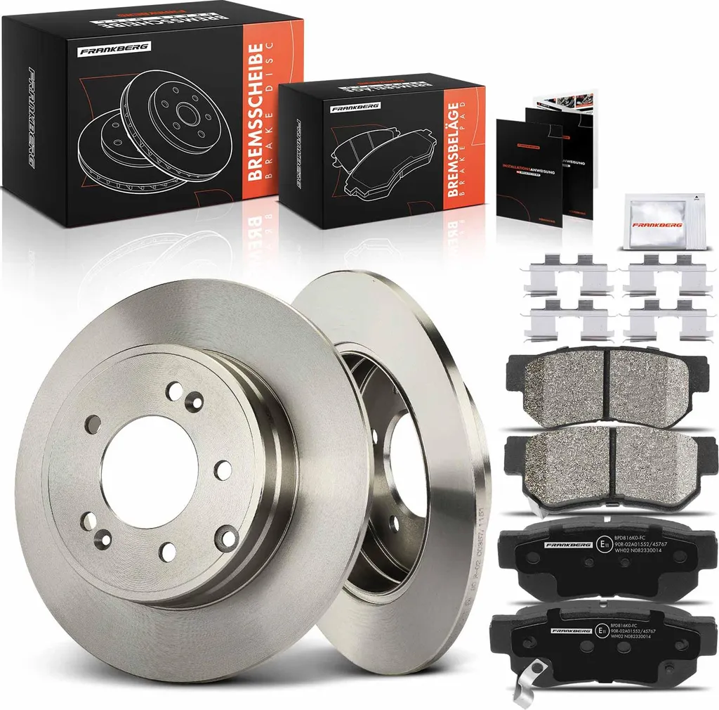 Freins arrière pour entretien Hyundai Sonata V 2.0L 2.4L 3.3L 2005-2010