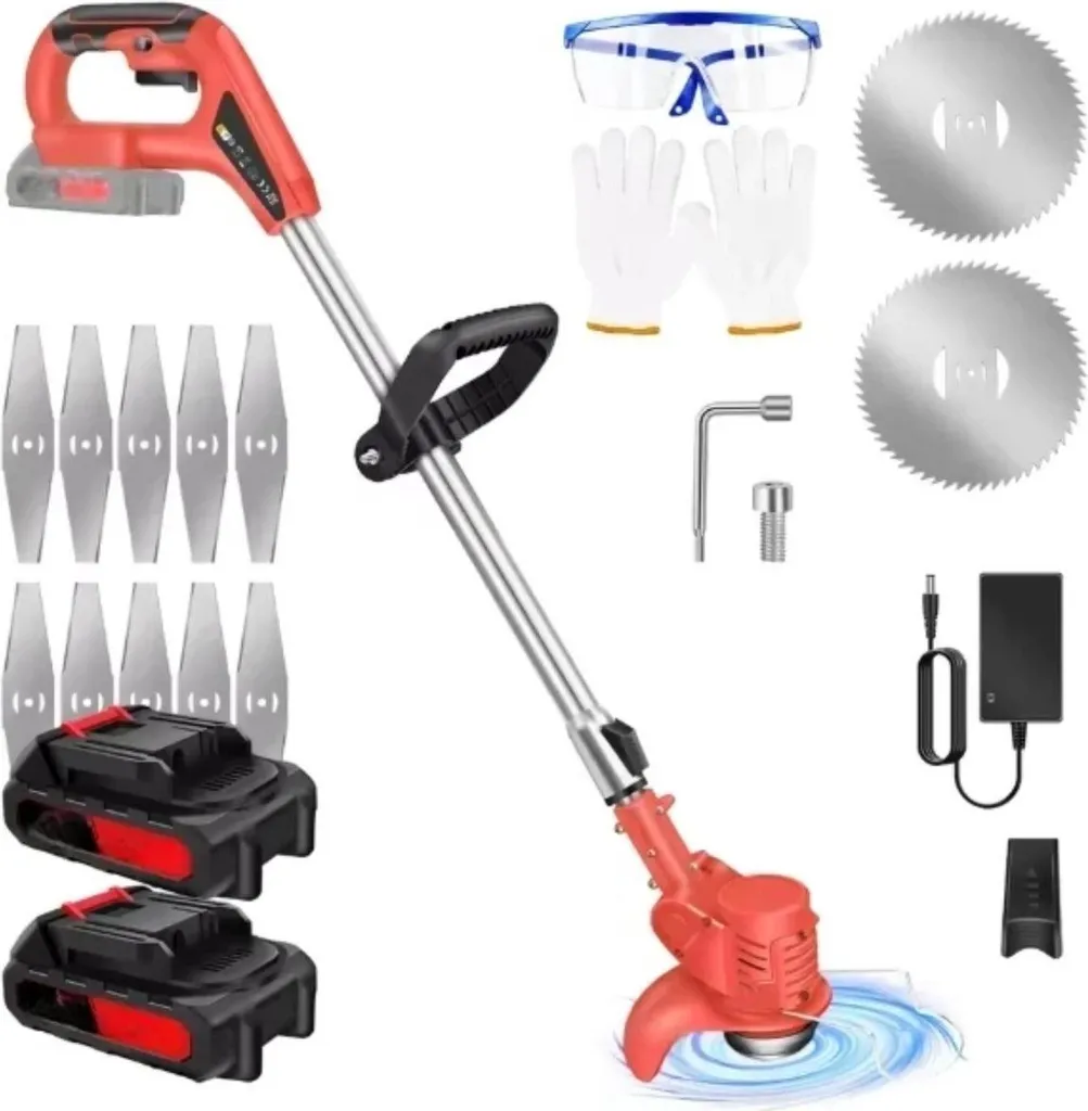 Tagliabordi 21V a Batteria Lithium - Design Ergonomico e Leggero