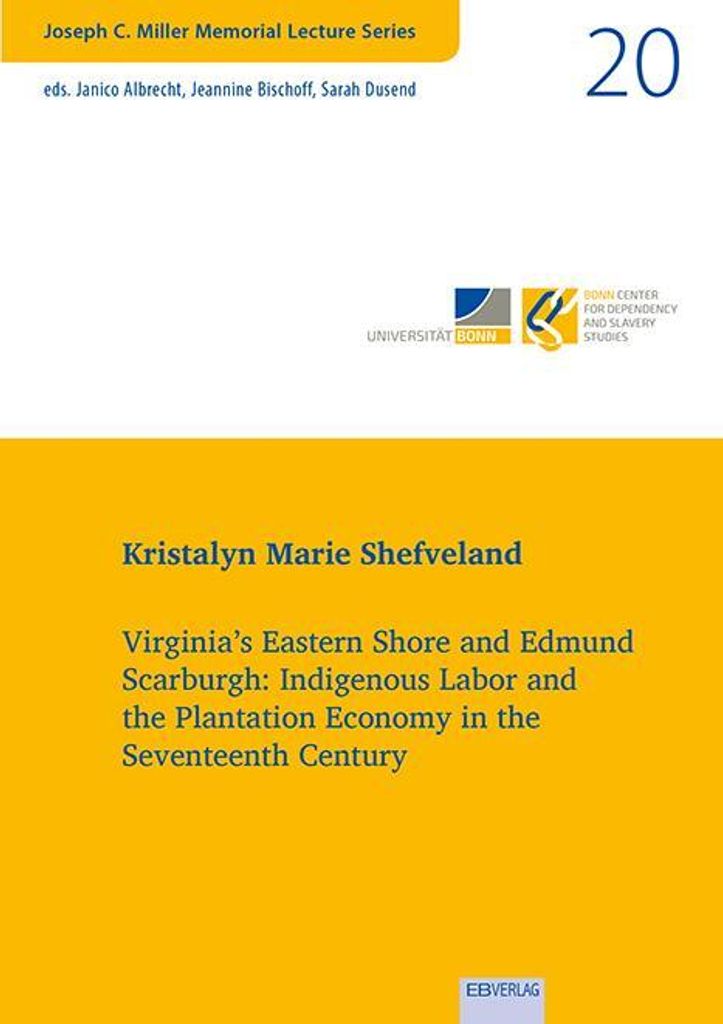 Virginias Ostküste und Edmund Scarburgh