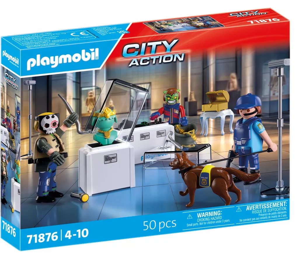 Boîte de figurines PLAYMOBIL 50 pièces kit de construction et accessoires