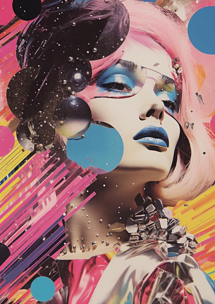 Poster 29,7x42cm Porträt Neo