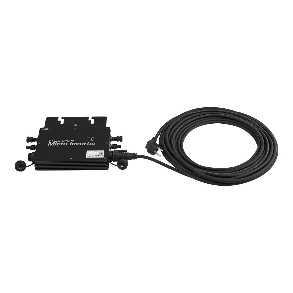 Balkonová elektrárna "Brusson" s držákem 800W + měnič + 10m Obrázek produktu 8