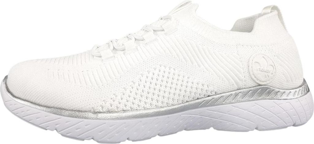 Rieker Knitup191 Damenschuhe Sneaker Low  Weiß Freizeit Productafbeelding 