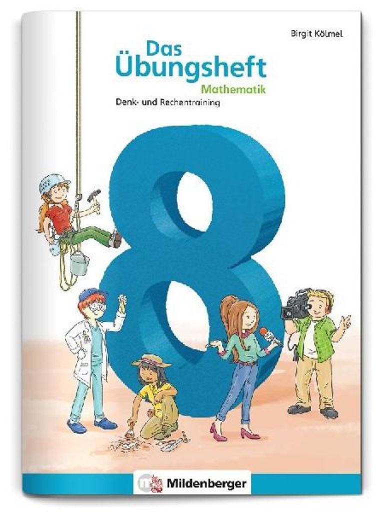 Das Übungsheft Mathematik 8 Produktbild 