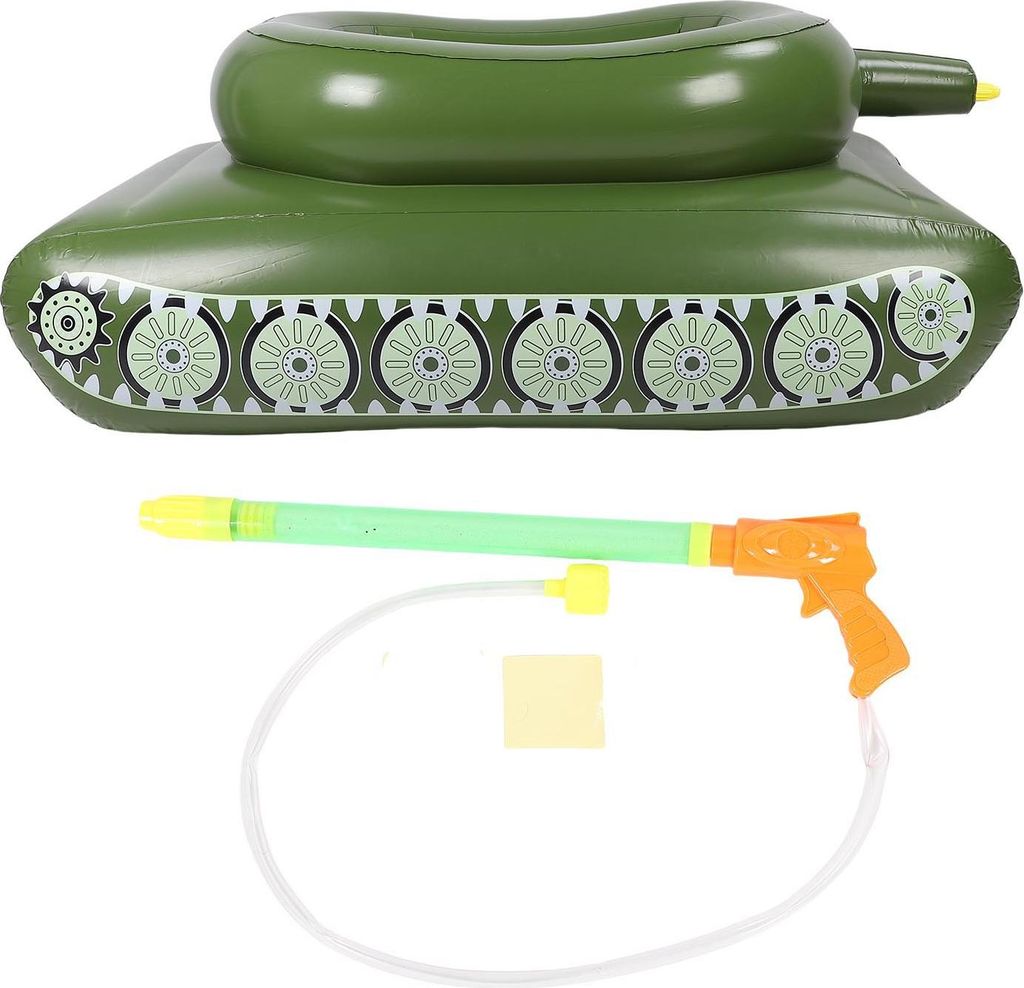 Aufblasbarer Tank-Poolschwimmer, wasserdichtes PVC, auslaufsicher, langlebiges Schwimmspielzeug für den Sommer