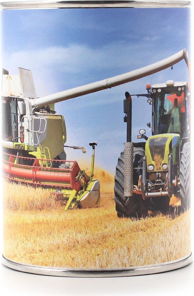 Stiftebecher Mähdrescher mit Traktor - Kinder Stifteköcher Produktbild 