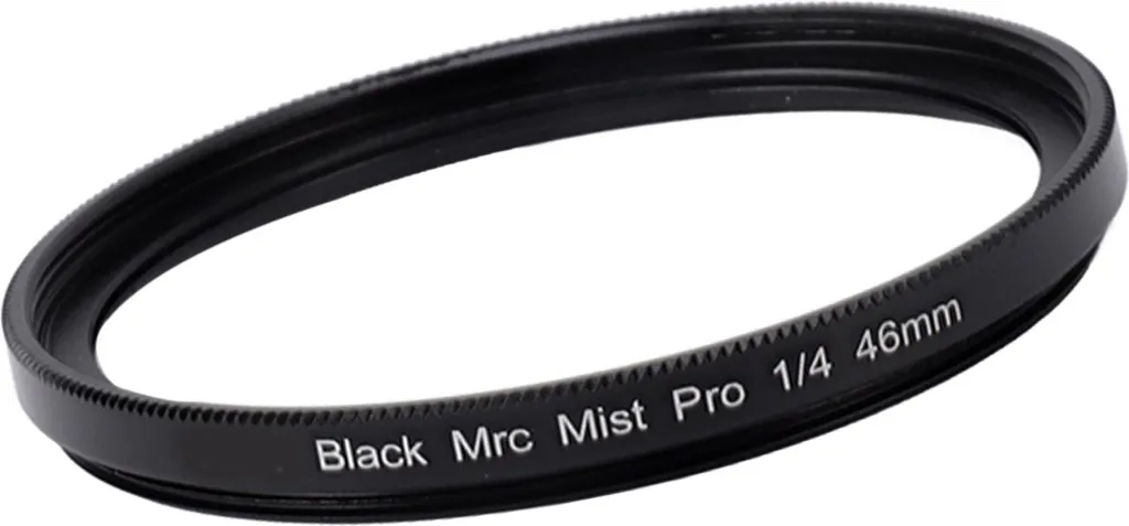 Filtro 46mm Black Mist 1/4 Gold Standard per Produzioni Video