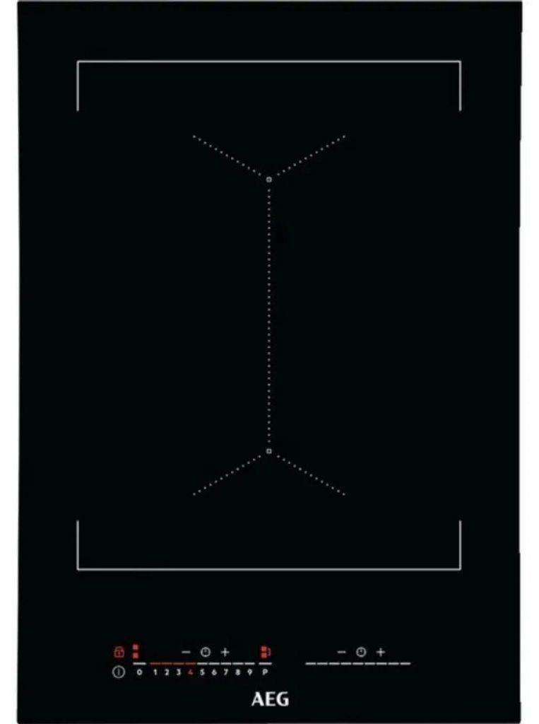 AEG IKE42640KB, Schwarz, Integriert, 36 cm, Produktbild 