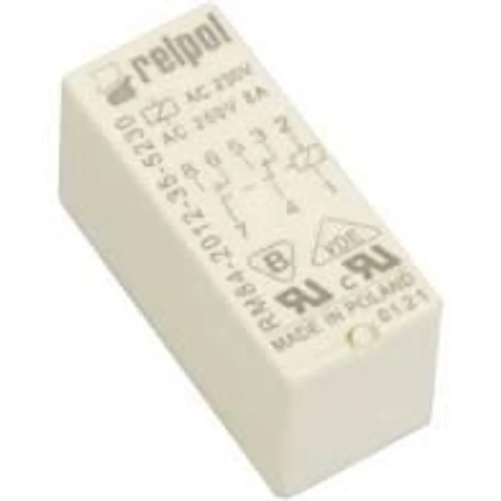 Relais électromécanique miniature RM84 230V AC 8A double inverseur