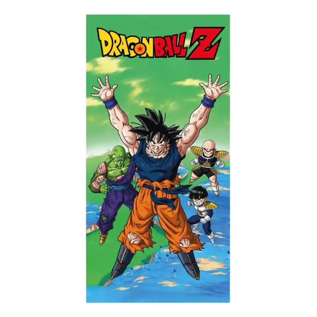 Telo Mare Cotone Dragon Ball Z 70x140 cm Licenza Ufficiale Toei