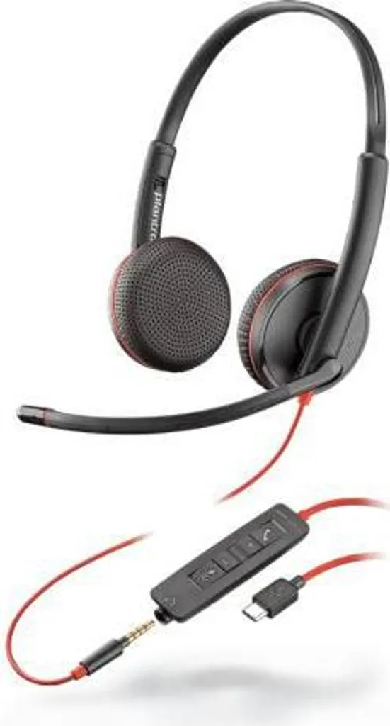 Cuffie Business Poly C3225 USB-C | Audio HD e Comfort All-Day