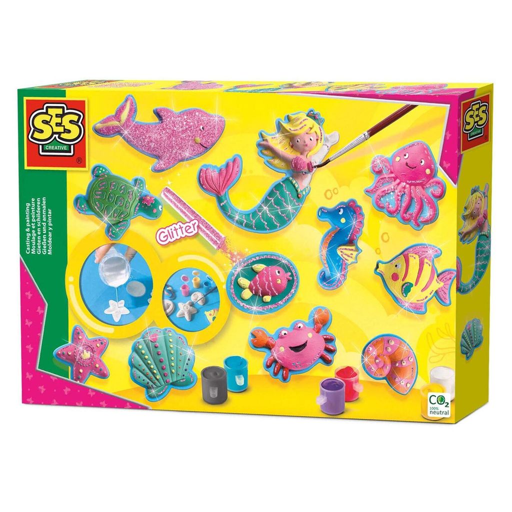 Modelliermasse SES Creative Ocean Moulding Paste Set Produktbild 