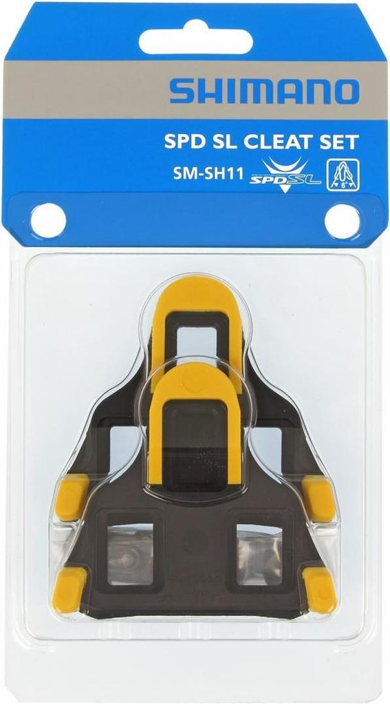 Shimano SPD SL Blöcke SM-SH11 gelb Produktbild 