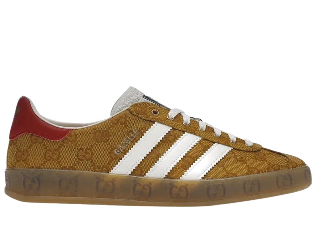 adidas x Gucci Gazelle 'GG Monogram' Brown Beige - Größe 36