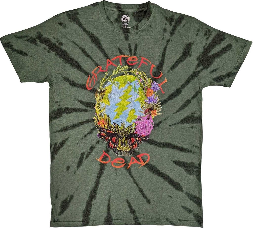 Grateful Dead - "Forest Dead" T-Shirt für Herren/Damen Uni RO9133 (XXL) (Grün/Bunt)