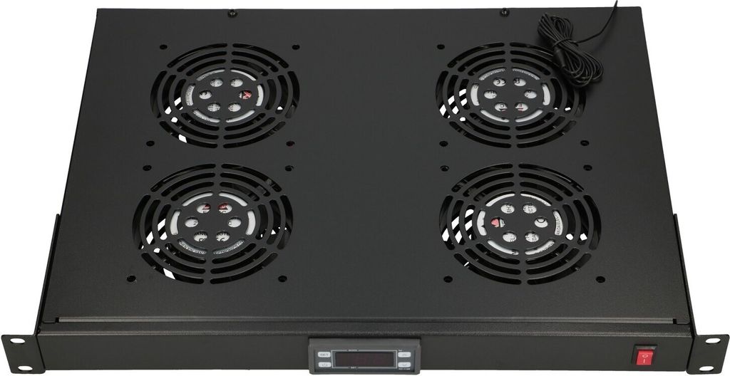 Extralink 19" RACKOVÝ VENTILÁTOROVÝ PANEL (4 VENTILÁTORY) S Obrázok produktu 