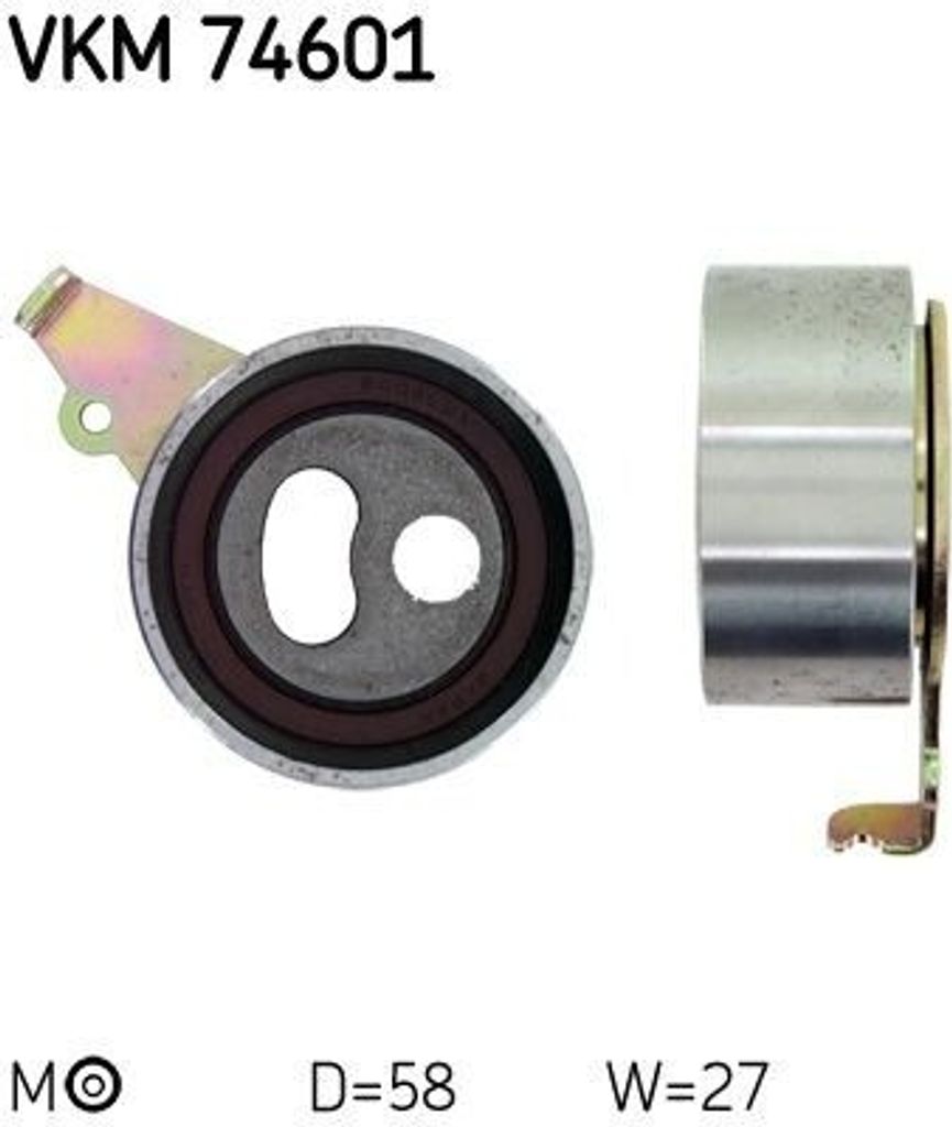SKF VKM 74601 - OE RF1G 12 700A Spannrolle, Zahnriemen für 323 (BJ), 323 (BA)
