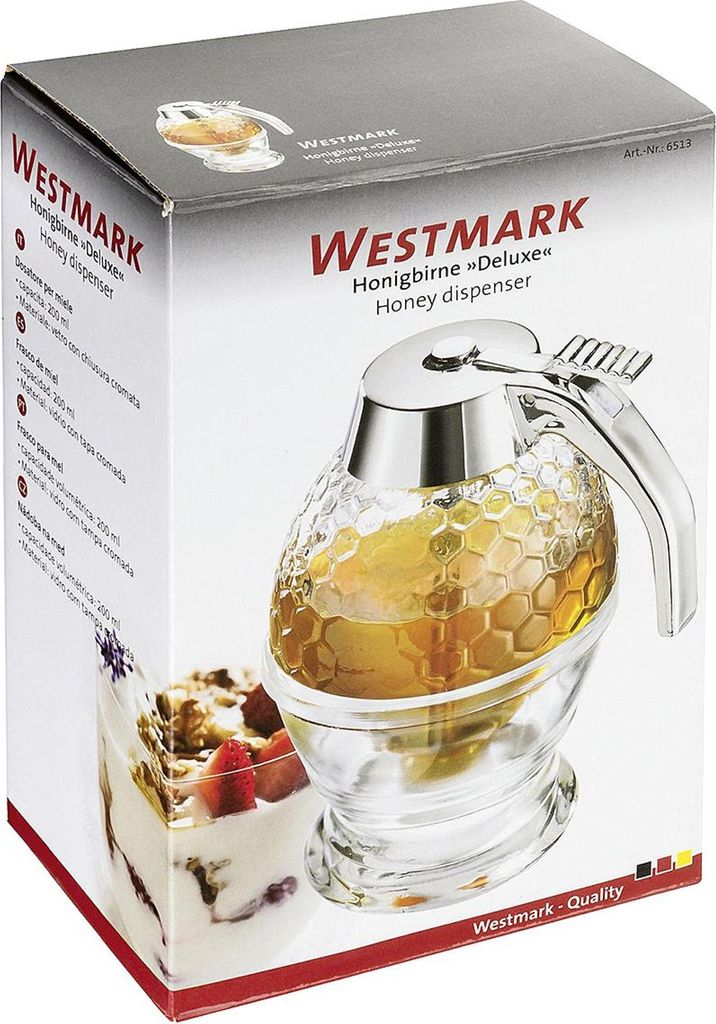 WESTMARK Pera al miele Deluxe 200ml 14cm Immagine del prodotto 
