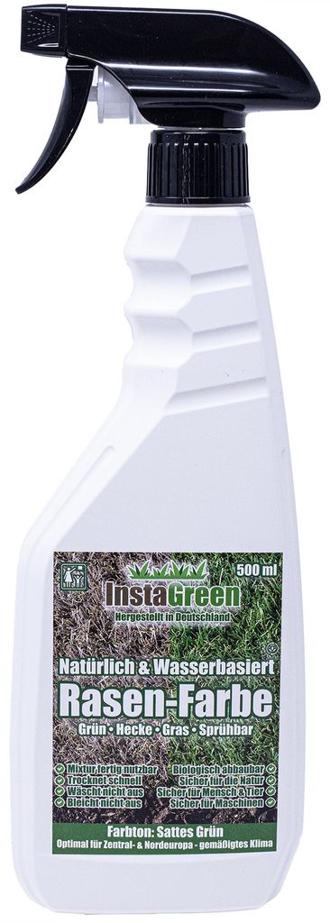 DE InstaGreen Hecken- & Rasenfarbe, Farbe:Sattes Grün, Produktbild 