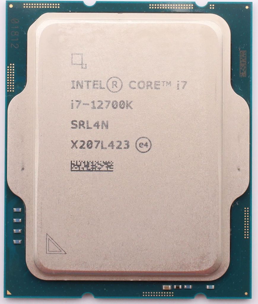 Intel Core i7-12700K, Intel® Core™ i7, LGA 1700, Taca,