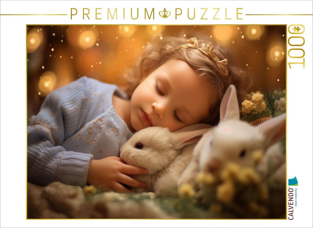 CALVENDO Puzzle Träumende Triade | 1000 Teile Lege-Größe 64x48cm Foto-Puzzle für glückliche Stunden