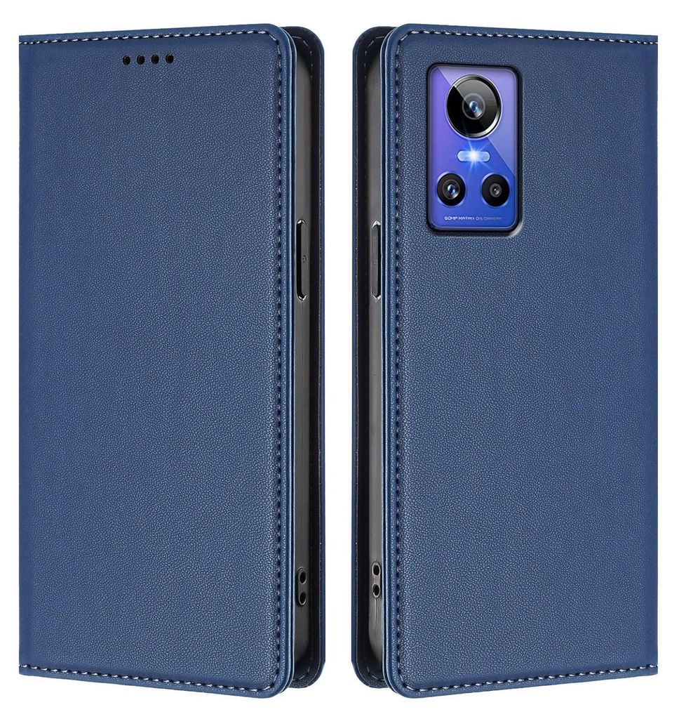 Custodia in pelle per Realme GT Neo 3, flip case magnetico Immagine del prodotto 