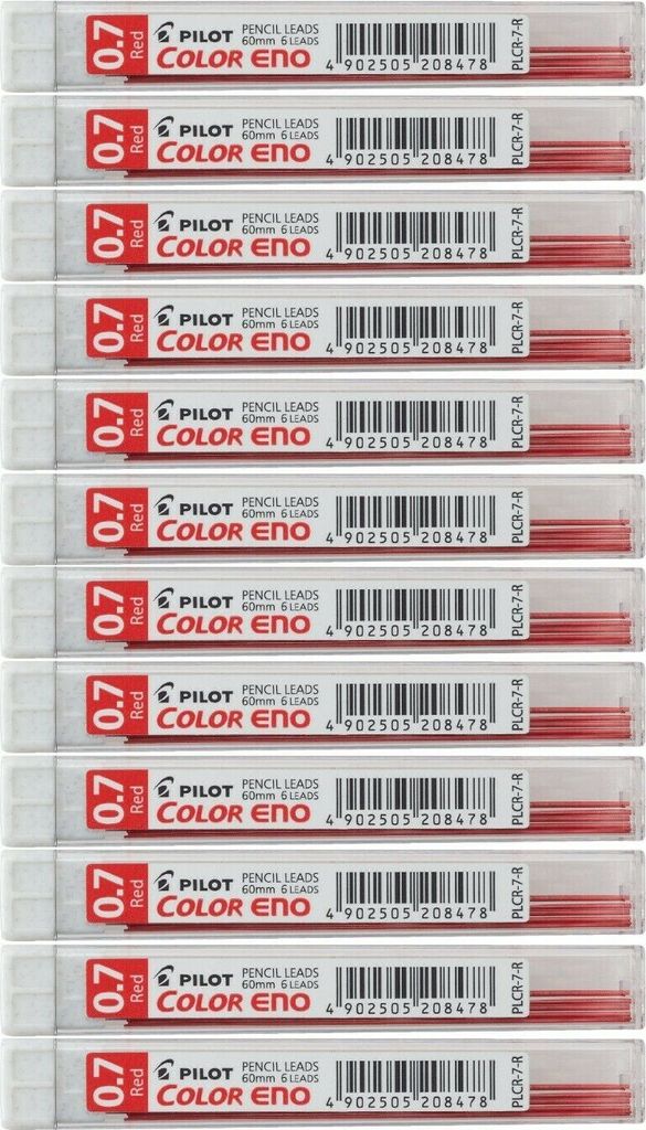 PILOT Color Eno Minen 12er-Set rot Produktbild 