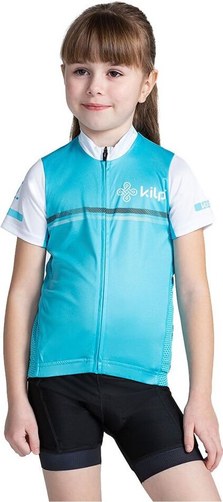 Mädchen-Radtrikot Kilpi CORRIDOR-JG, BLAU, Größe 152