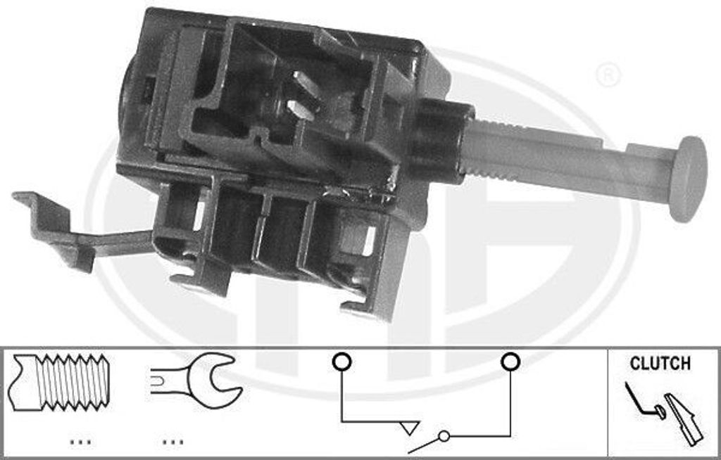 ERA Bremslichtschalter Bremsschalter 330740 für FORD Fiesta Mk6 Schrägheck (JA8, JR8) mechanisch