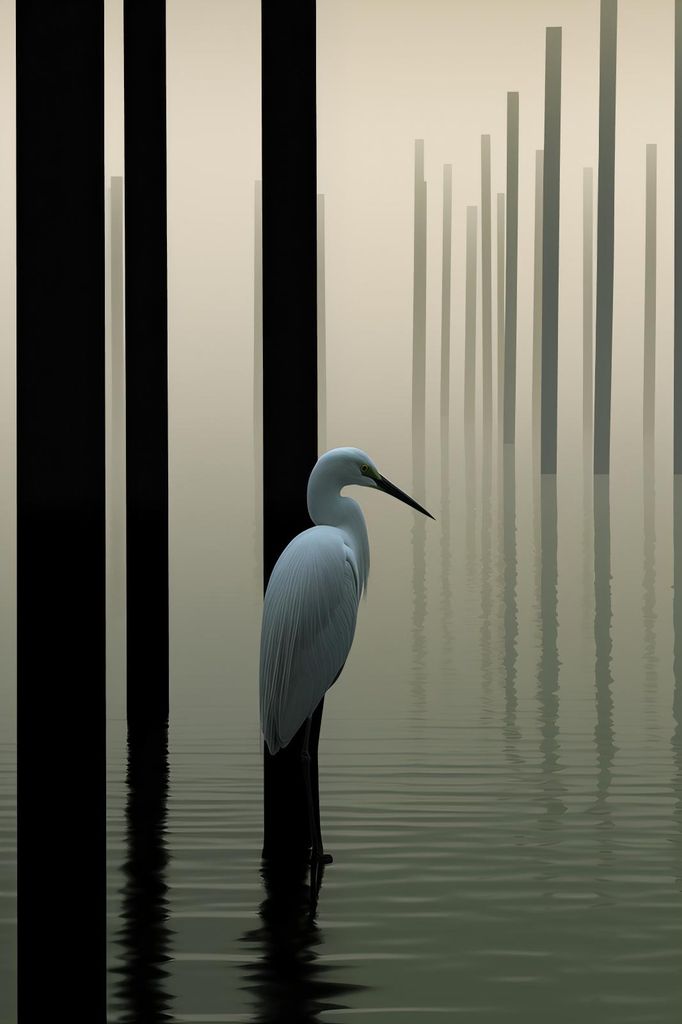 Plakat 20x30cm Wassernebel