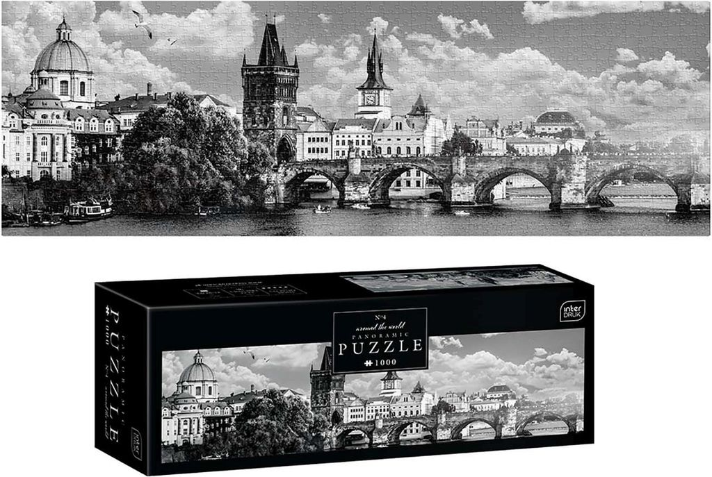 Interdruk - Puzzle Prague panorama, Czech Republic - 1000 dielov