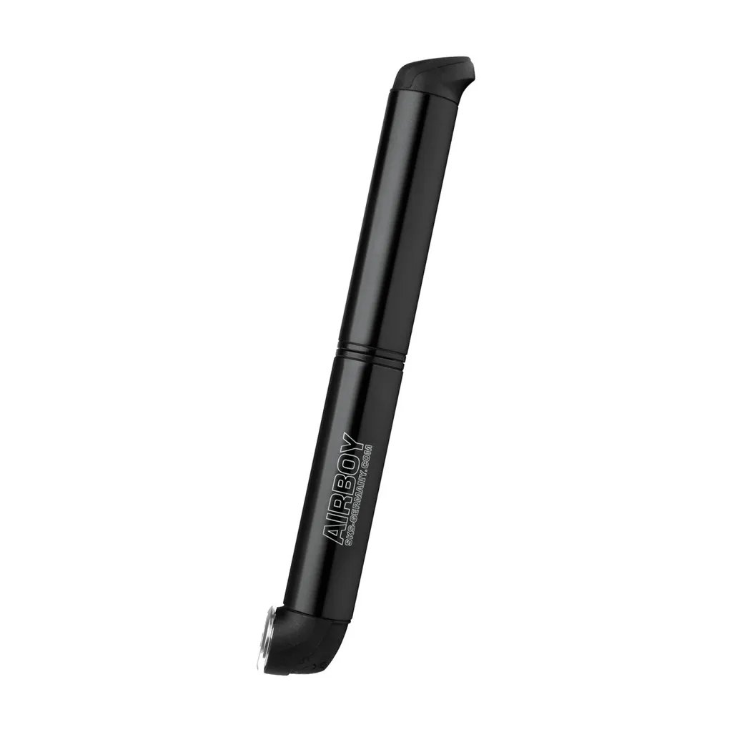 SKS AIRBOY Noir - Pompe à vélo compacte haute pression pour valves Presta