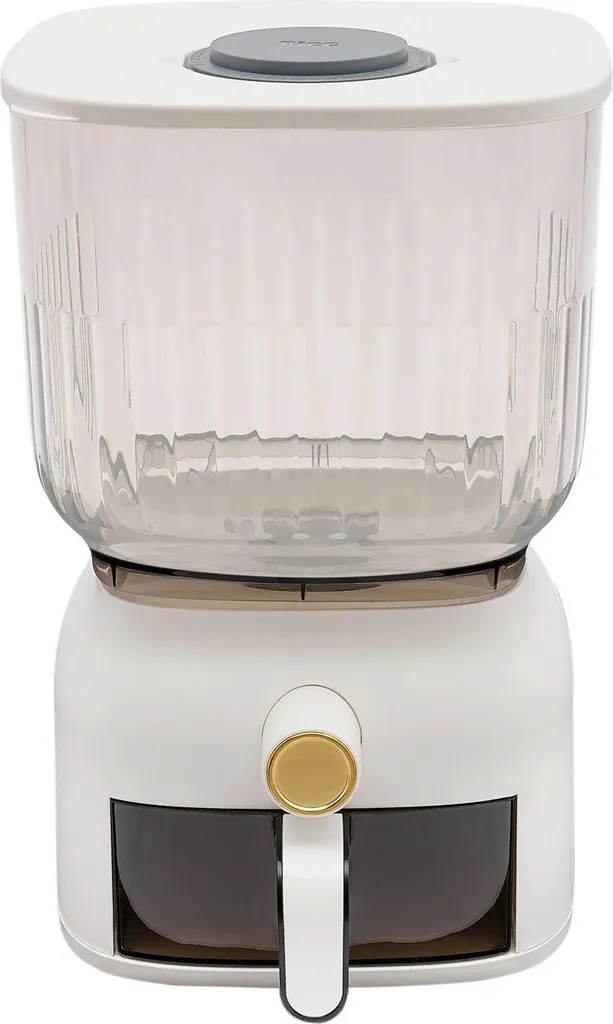 Contenitore Cereali Design Bianco Estrazione Rapida Cucina Moderna