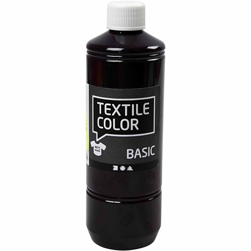 Creativ Company Textile Color, 500 ml, Rot, Waschbar, 1 Produktbild 