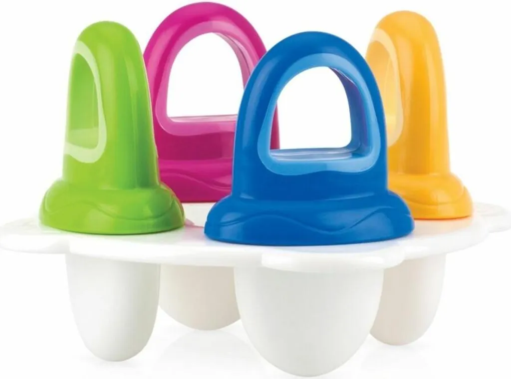 Nûby Glace sur Bâtonnet avec Manche Ergonomique Anti-Goutte pour Nourrisson